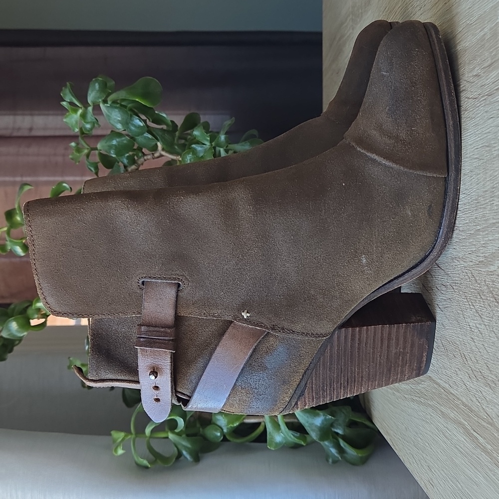 Rag & Bone KINSEY Nubuck Heeled Boots